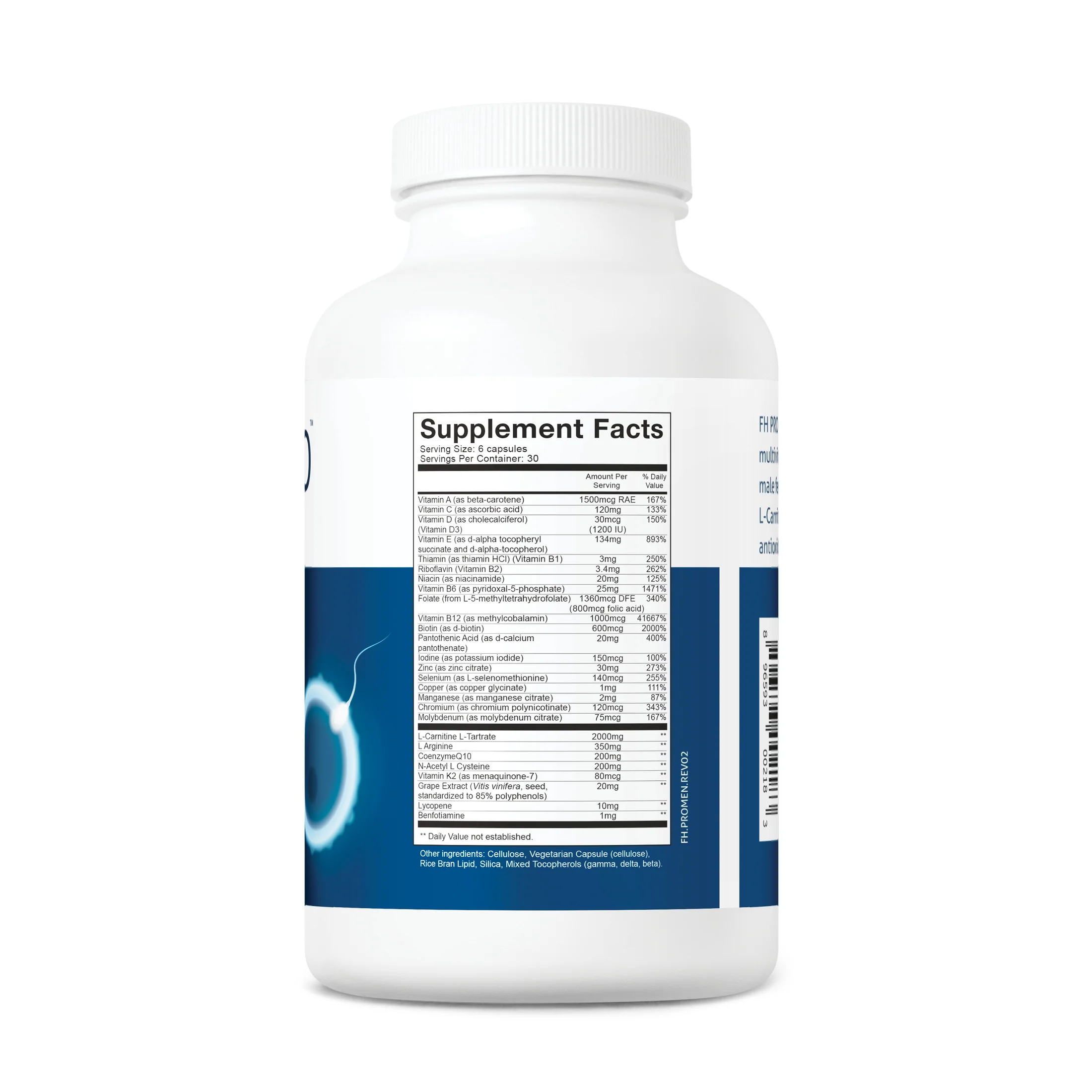 Foto 2 | Fairhaven Health Fh Pro For Men Testosterona Fertilidad 180 Cápsulas