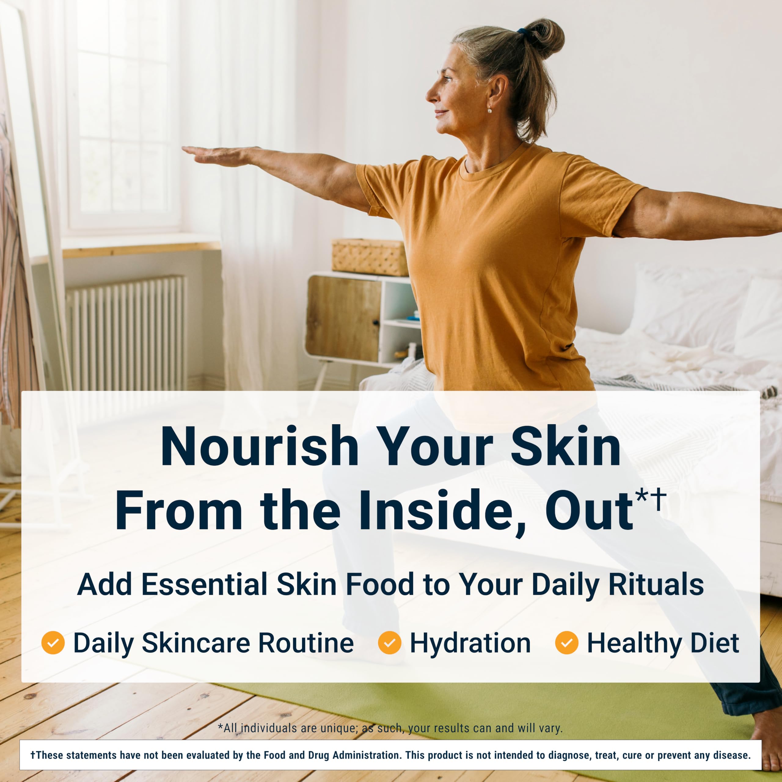 Foto 6 pulgar | Suplemento Activatedyou Essential Skin Food 30 Cápsulas - Venta Internacional.