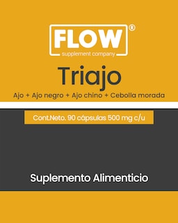 Foto 2 | Flow Vitaminas, Minerales Y Suplementos 3 Pack - Ajo Negro Con Ajo Chino, Ajo Y Cebolla 270 Cápsulas Flow