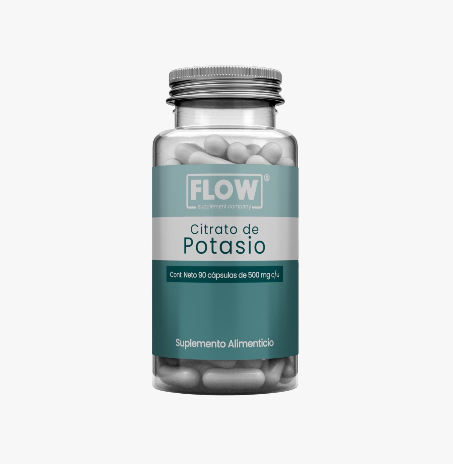 Vitamina, Minerales Y Suplementos De Flow Supplements - 90 Cápsulas Citrato De Potasio