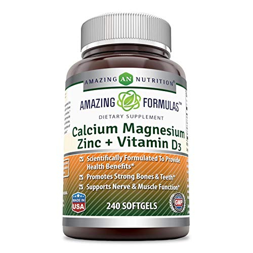 Foto 2 pulgar | Suplemento Amazing Formulas: Calcio, Magnesio Y Zinc D3 240 So - Venta Internacional.