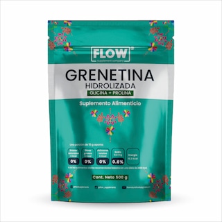 Foto 1 | Suplemento Alimenticio Flow Vitaminas Minerales y Suplementos 3 Pack de Grenetina Hidrolizada con Vitamina C y Vitamina