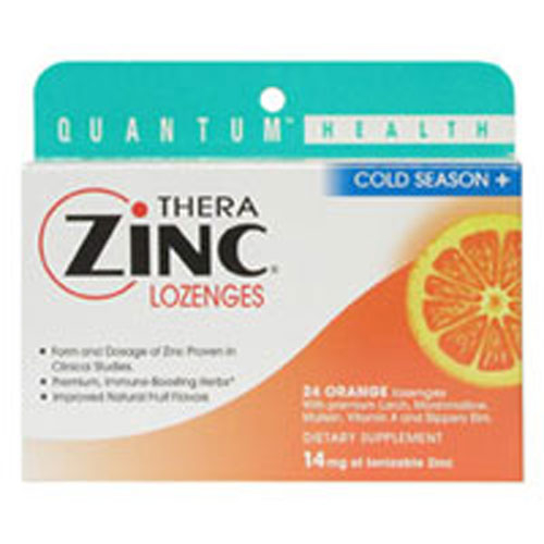 Foto 2 pulgar | Suplemento A Las Pastillas Therazinc De Quantum Health Cold Season+ - Venta Internacional.