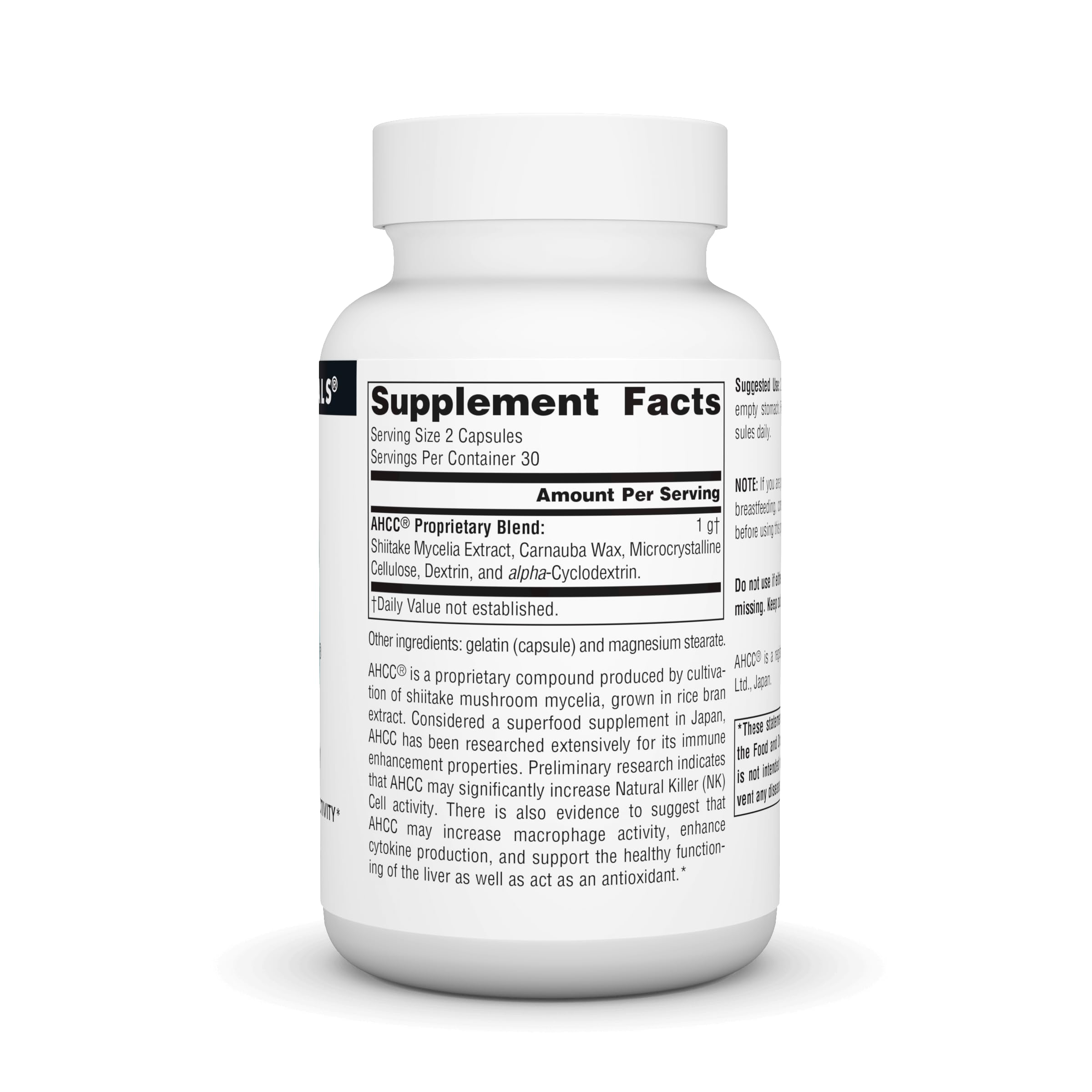 Foto 2 | Suplemento Source Naturals Ahcc 500 Mg - 60 Cápsulas - Venta Internacional.