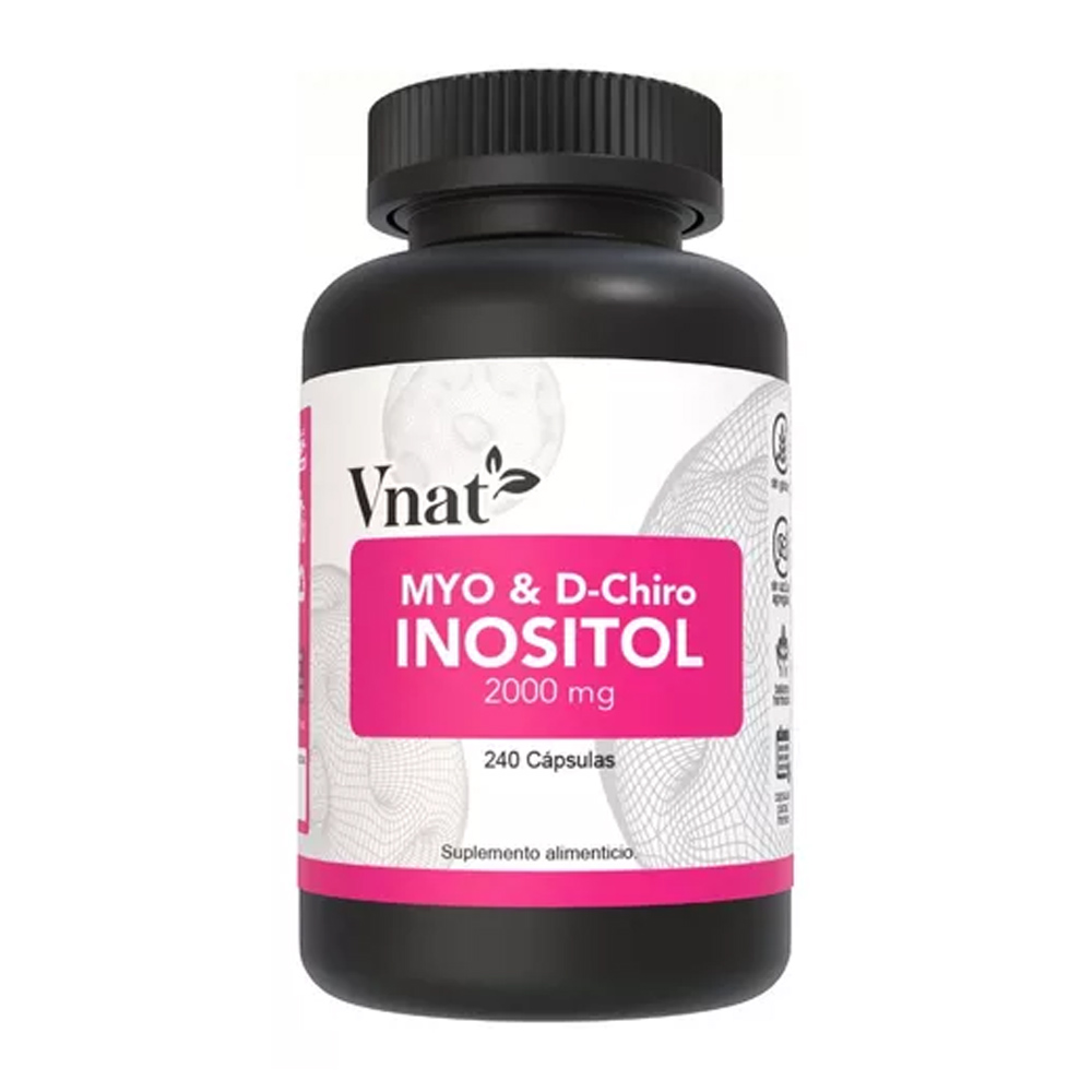 Foto 2 pulgar | Myo & D-chiro Inositol 2000 Mg Vnat 240 Capsulas