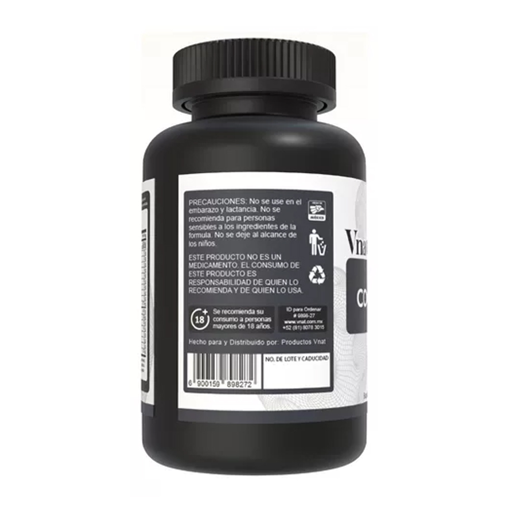 Foto 4 pulgar | T Men Complex Vnat Precursor De Testosterona 4000mg Con 150 Capsulas