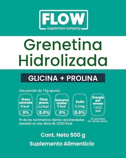 Foto 2 | Suplemento Alimenticio Flow Vitaminas Minerales 3 Pack de Grenetina Hidrolizada con Vitamina C y Vitamina D