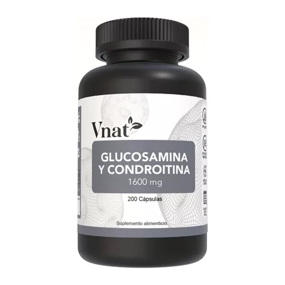 Foto 2 pulgar | Glucosamina  894 Mg Y Condroitina 715mg  (1600mg)  Vnat 200 Capsulas