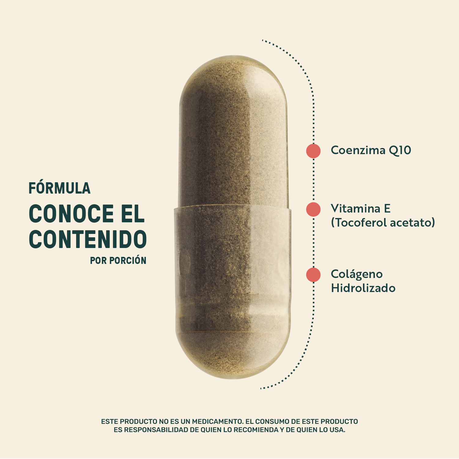 Foto 4 pulgar | Life 360+ Skn Q10 220 Caps Colágeno Hidrolizado Coenzima Q10