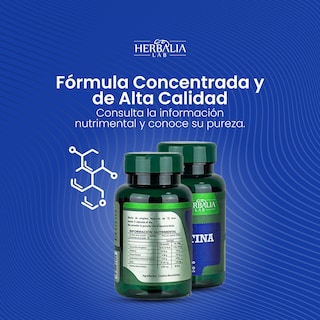 Foto 4 | Herbalia Lab Creatina Monohidratada En Cápsulas | Suplemento Para Rendimiento Deportivo Y Fuerza - 90 Cápsulas