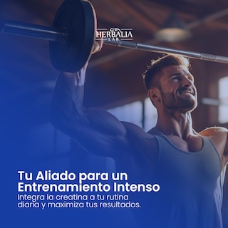 Foto 6 | Herbalia Lab Creatina Monohidratada En Cápsulas | Suplemento Para Rendimiento Deportivo Y Fuerza - 90 Cápsulas