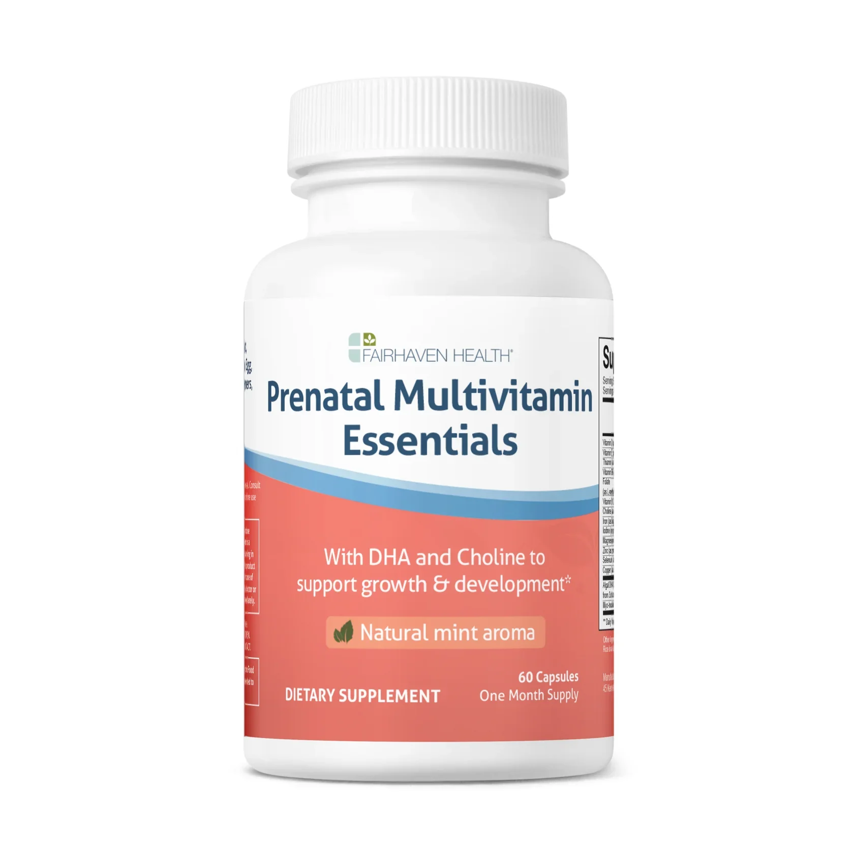 Foto 2 pulgar | Fairhaven Prenatal Multivitamin Essentials Multivitaminico Para Apoyo Nutricional Durante El Embarazo 60 Cápsulas