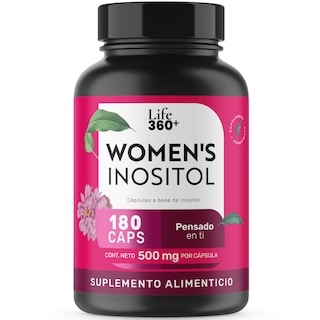 Foto 1 | Life 360+ Women´s Inositol 180 Cápsulas A Base De Inositol