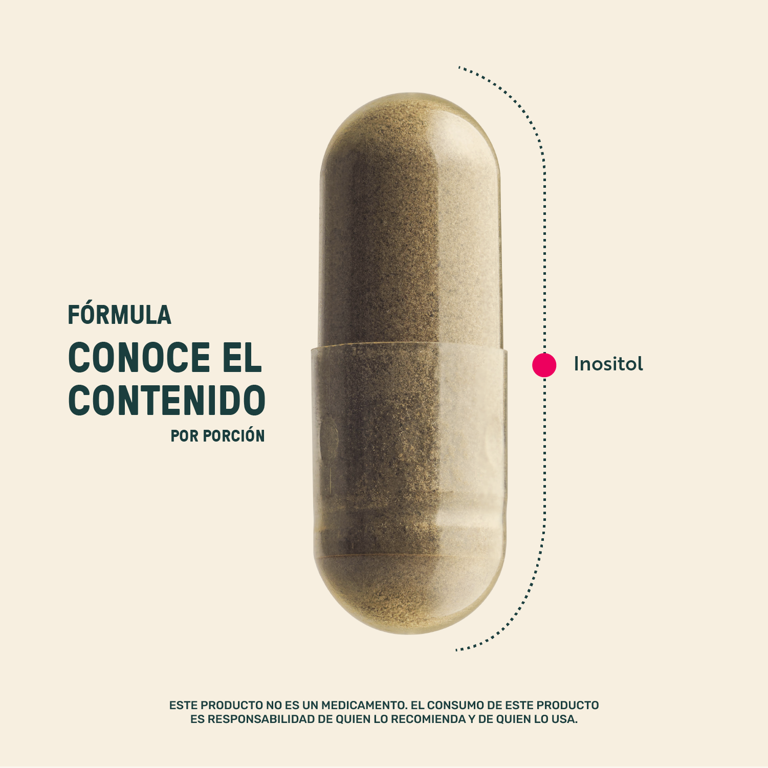 Foto 4 pulgar | Life 360+ Women´s Inositol 180 Cápsulas A Base De Inositol