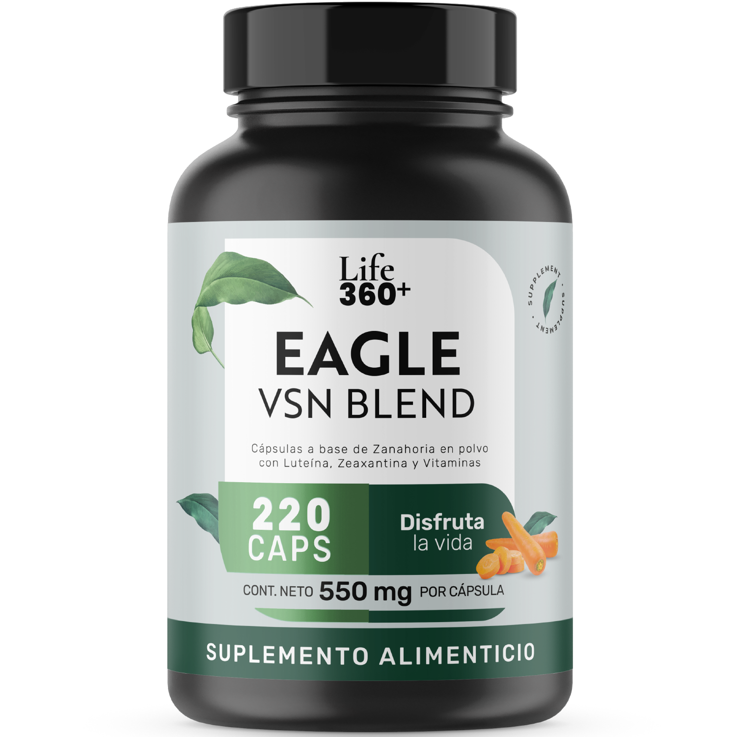 Foto 2 pulgar | Life360+ Eagle Vsn Blend 220 Caps Luteína Y Vitaminas