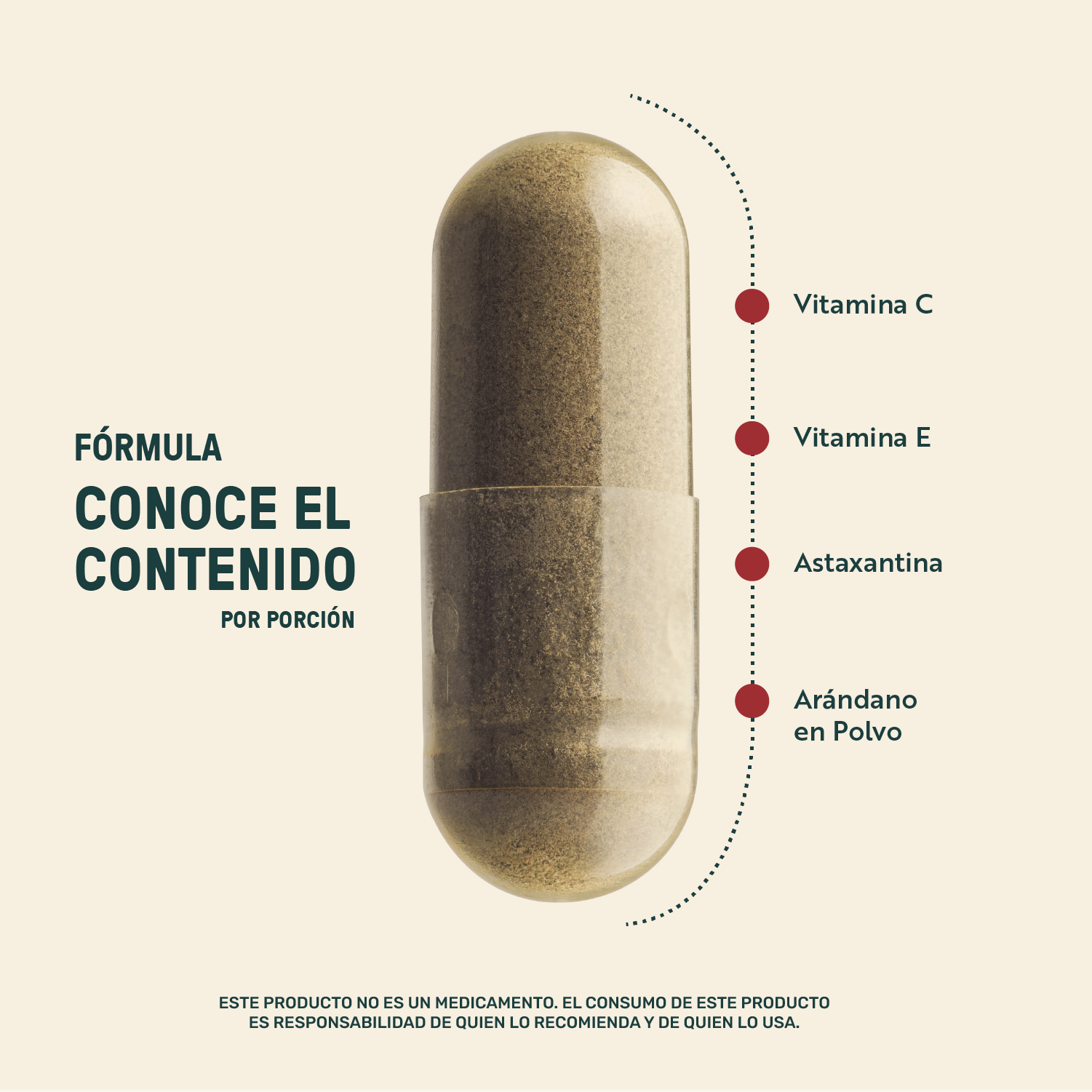 Foto 4 pulgar | Life 360+ Antiox Mix 120 Caps Arándano, Vitamina C Y E