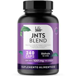 Foto 1 | Life 360+ Jtns Blend 240 Cápsulas Glucosamina Condroitina