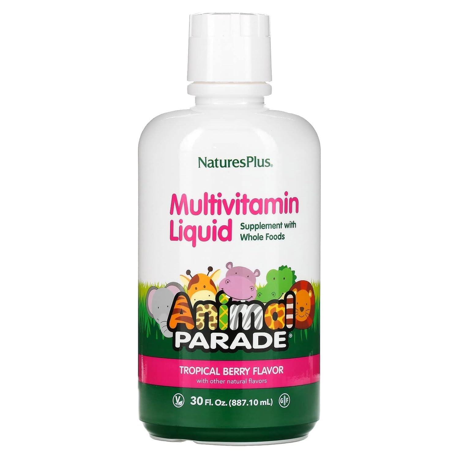 Foto 2 pulgar | Multivitamínico Líquido Nature's Plus Animal Parade 887 Ml - Venta Internacional.