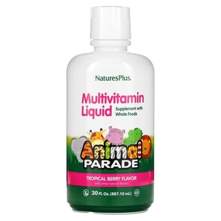 Foto 1 | Multivitamínico Líquido Nature's Plus Animal Parade 887 Ml - Venta Internacional.