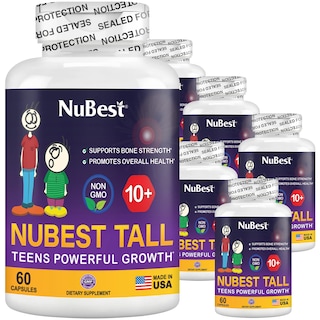 Foto 1 | Suplemento De Crecimiento En Altura Nubest Tall 10+ Para Niños Mayores De 10 Años - Venta Internacional.