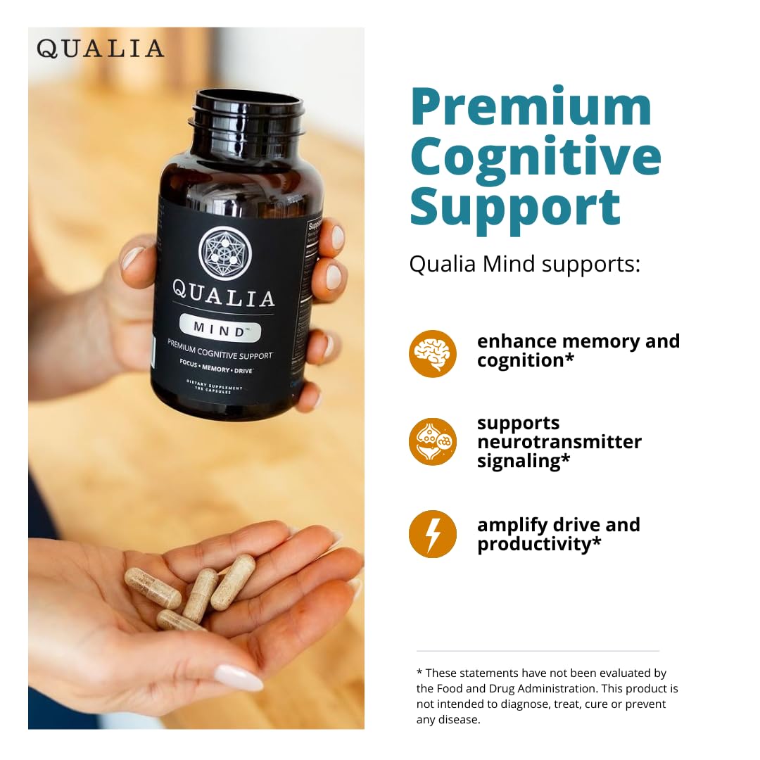 Foto 4 pulgar | Suplemento Neurohacker Collective Qualia Mind Nootropics 35 Unidades - Venta Internacional.