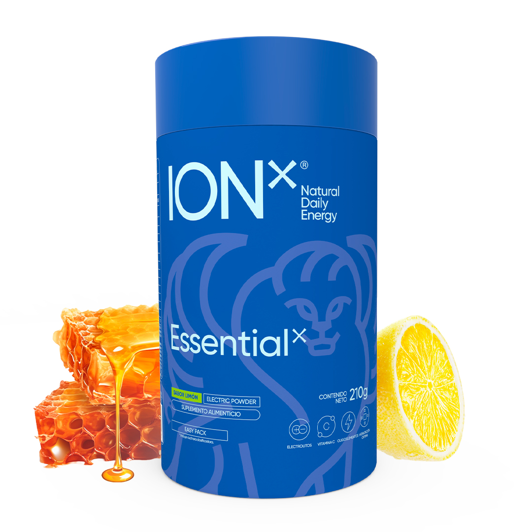 Ionx | Essential Keto Bebida Hidratante Orgánica Con Electrolitos Sin Azucar Y Vitamina C - 210 Gr | 100 % Nat