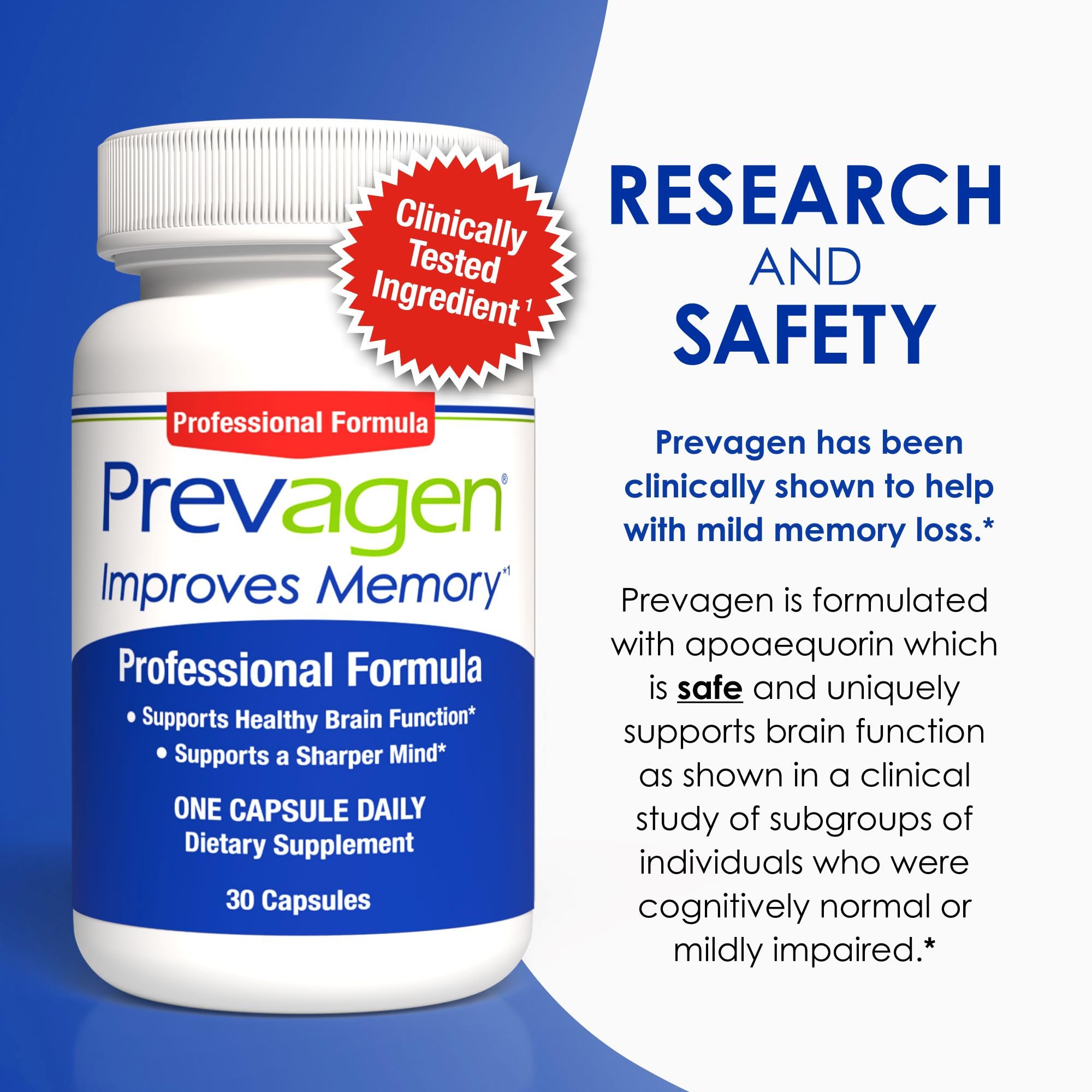 Foto 4 pulgar | Suplementos De Memoria Prevagen Professional Strength 30 Unidades X 3 - Venta Internacional.