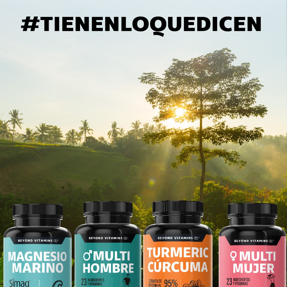 Foto 5 | Suplemento Alimenticio Beyond Vitamins Magnesio Marino Plus Natural Simag Con Piperina 60 Cápsulas