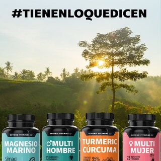 Foto 5 | Suplemento Alimenticio Beyond Vitamins Magnesio Marino Plus Natural Simag Con Piperina 60 Cápsulas