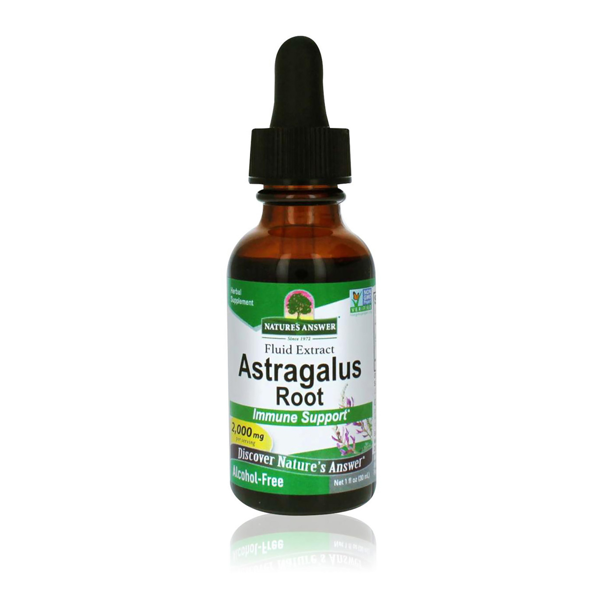 Foto 2 pulgar | Suplemento Nature's Answer Raíz De Astrágalo Af 60 Ml - 2000 Mg - Venta Internacional.
