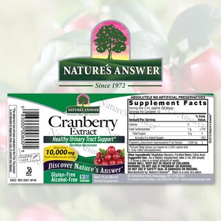 Foto 2 | Suplemento Nature's Answer: Extracto De Arándano, 30 Ml, 10000 Mg - Venta Internacional.