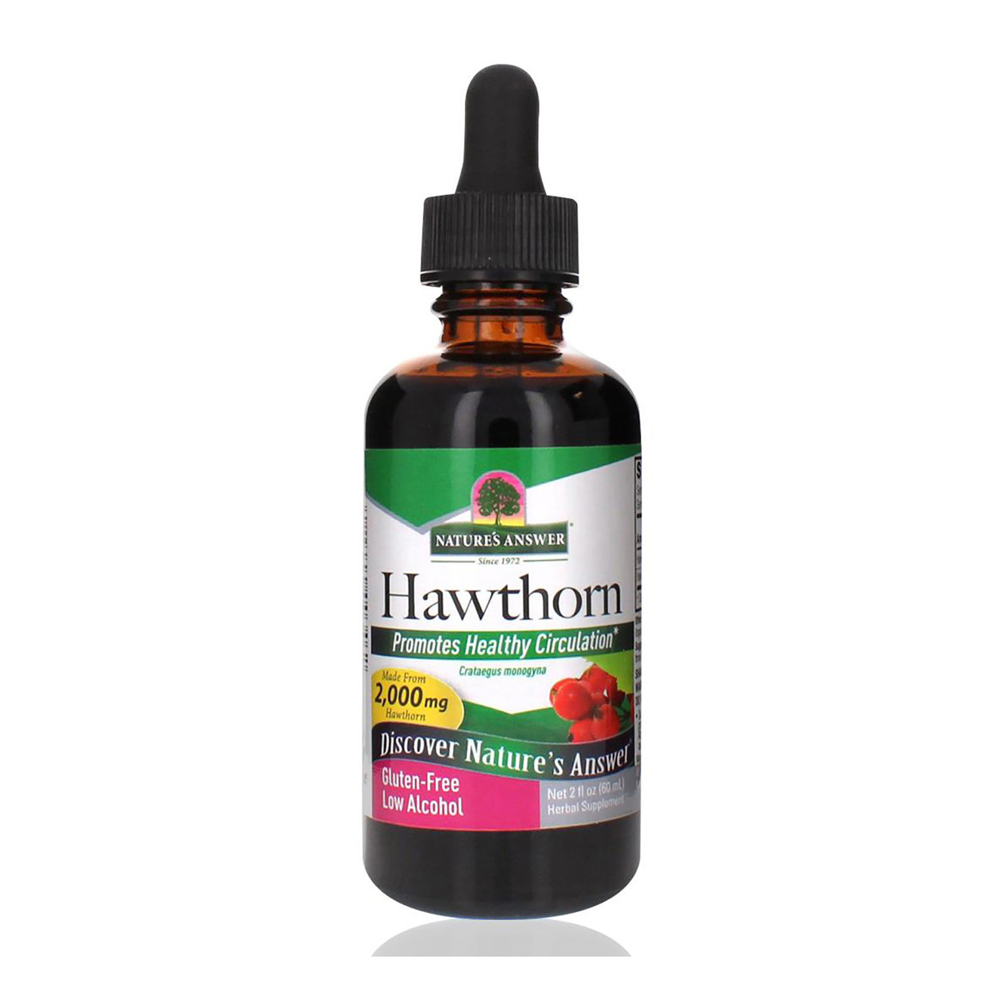 Foto 1 | Suplemento Nature's Answer: Extracto De Espino Blanco, 2000 Mg, 60 Ml - Venta Internacional.