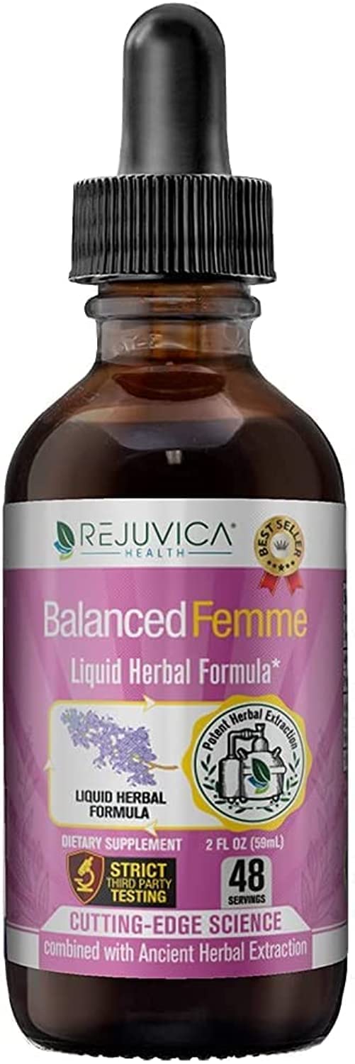 Foto 2 pulgar | Suplemento Rejuvica Health Balanced Femme Pms Menopause Supp - Venta Internacional.