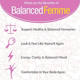 Foto 3 | Suplemento Rejuvica Health Balanced Femme Pms Menopause Supp - Venta Internacional.