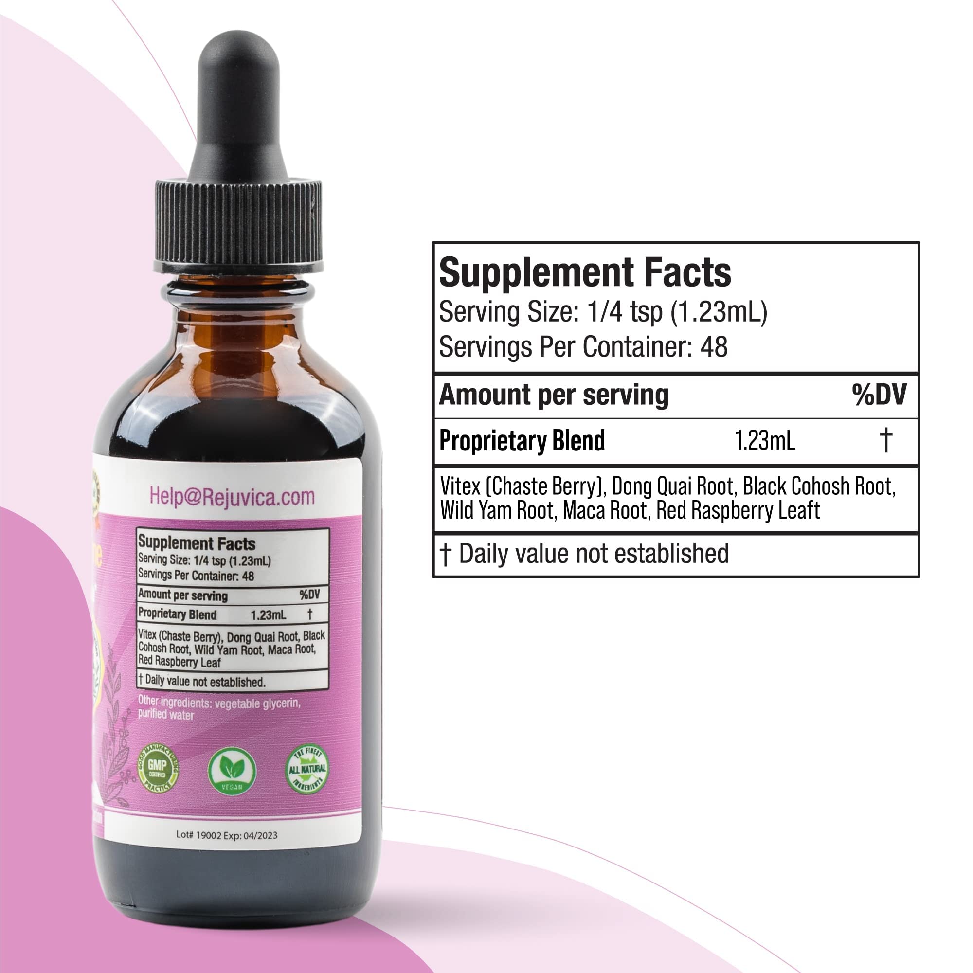 Foto 7 pulgar | Suplemento Rejuvica Health Balanced Femme Pms Menopause Supp - Venta Internacional.