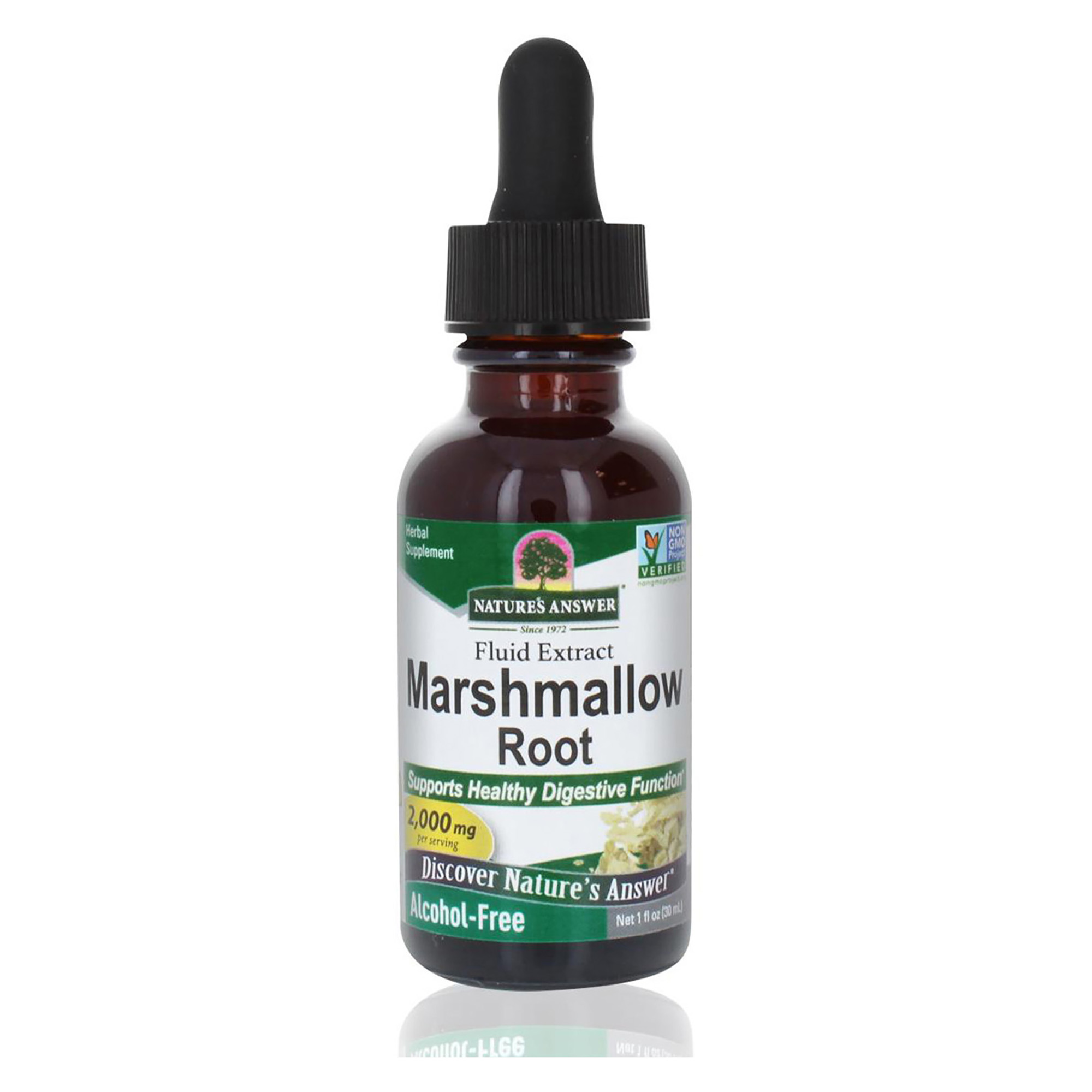 Foto 1 | Suplemento Nature's Answer De Raíz De Malvavisco Af 2000 Mg 30 Ml - Venta Internacional.