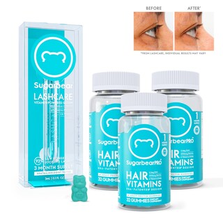 Foto 2 | Gominolas Vitamínicas Sugarbearhair Para El Crecimiento Del Cabello Y Las Uñas - Venta Internacional.
