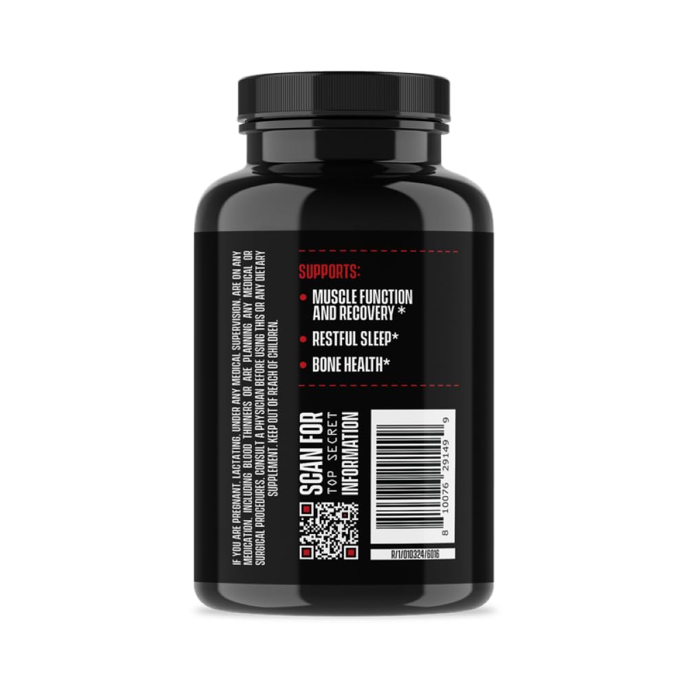 Foto 8 pulgar | Suplemento Jocko Fuel Magnesium Complex, Suministro Para 30 Días - Venta Internacional.