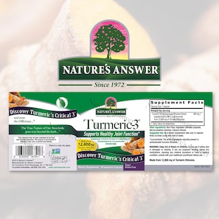 Foto 2 | Suplemento Natures Answer Turmeric-3 90 Cápsulas 12,8 G - Venta Internacional.