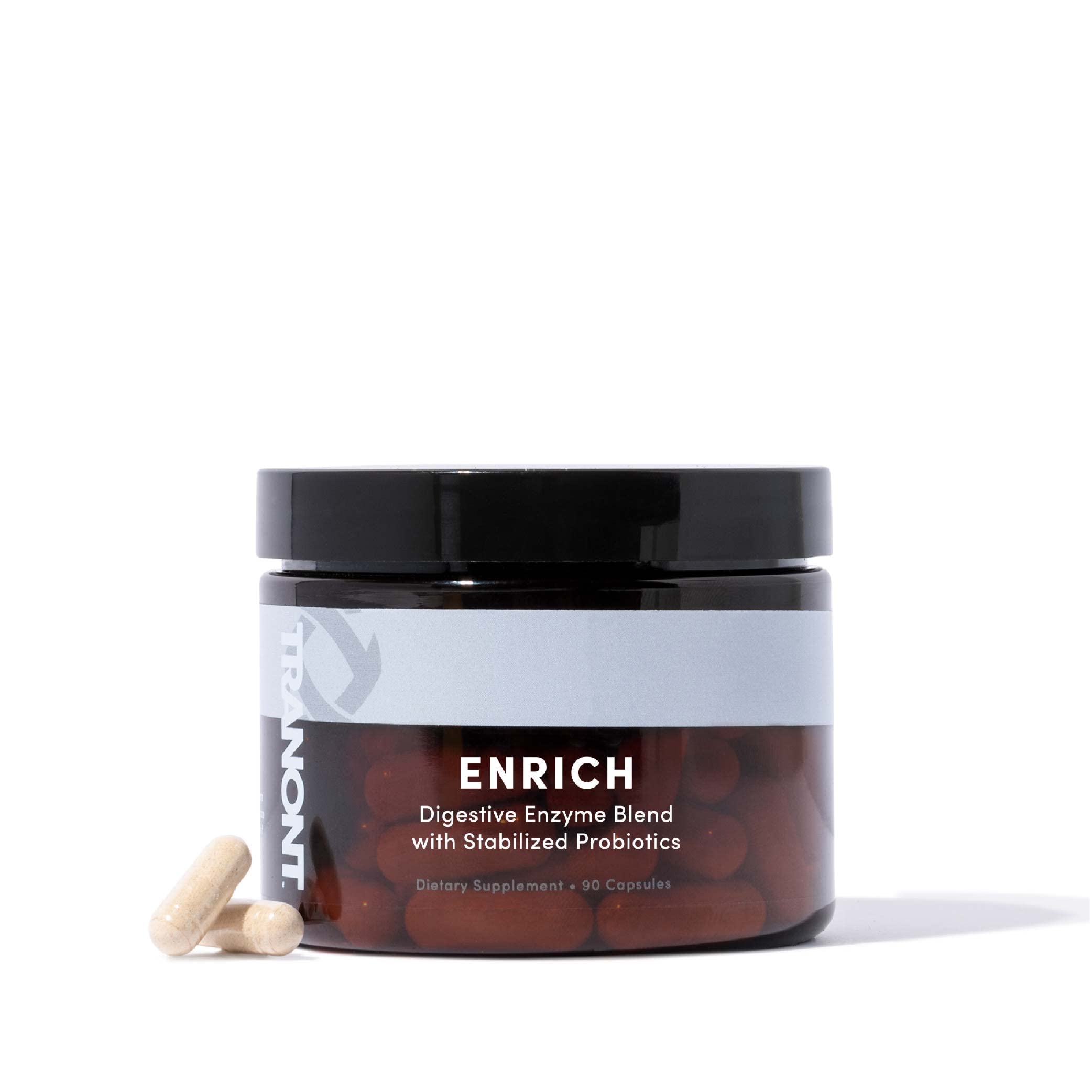 Foto 1 | Suplemento Tranont Enrich Digestive Enzyme Con Probióticos 90  - Venta Internacional.