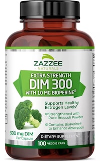 Foto 1 | Suplemento Zazzee Dim Bioperine 300 Mg Brócoli Orgánico, Ayuda A La Piel, Hormonas Y Antioxidante 100 Cápsulas