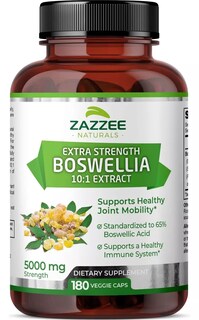 Foto 1 | Suplemento Zazzee Naturals Boswellia 5000 Mg Antiinflamatorio Para Artritis Y Asma 180 Cápsulas