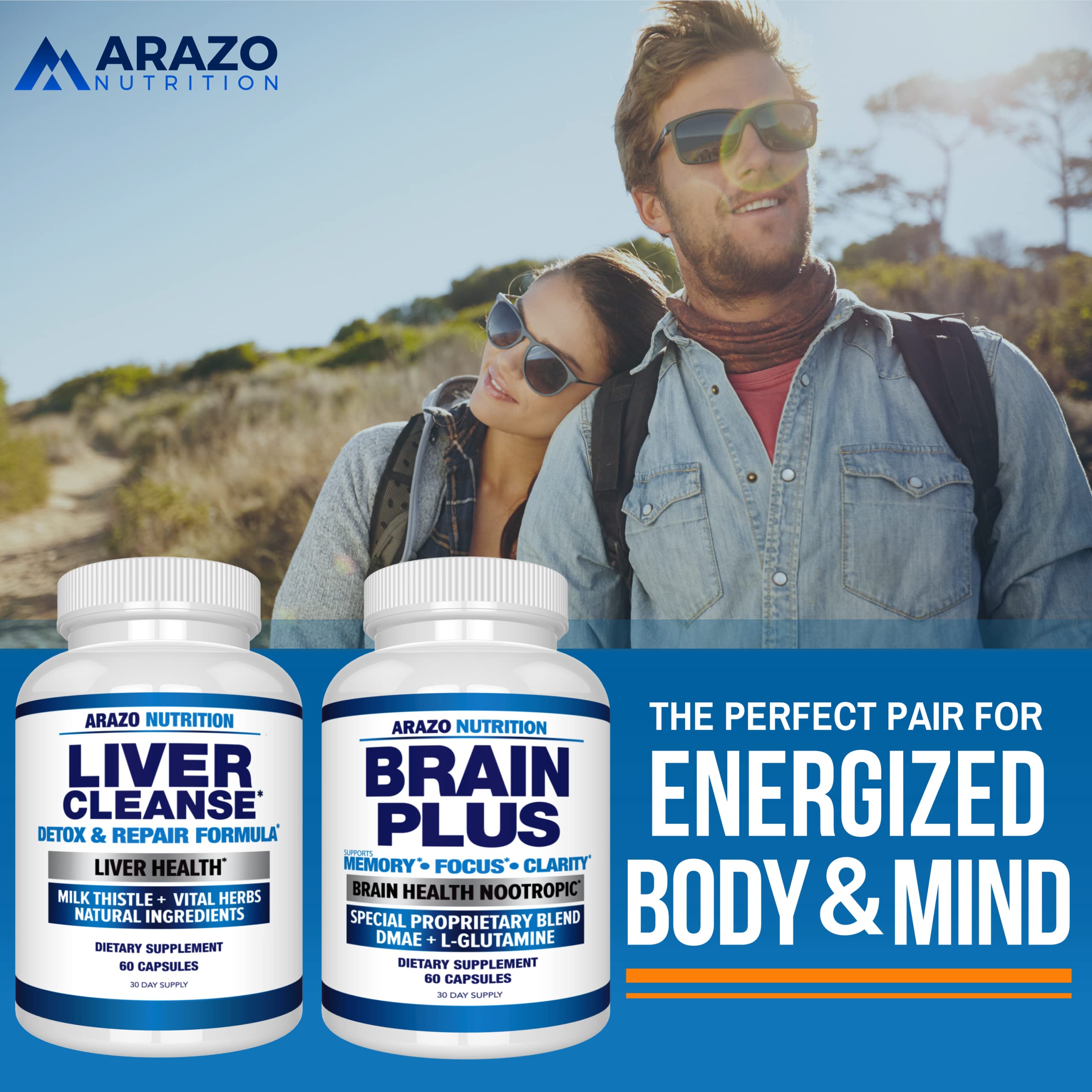 Foto 7 pulgar | Suplemento Desintoxicante Y Reparador De Liver Cleanse | Arazo Nutrition - Venta Internacional.
