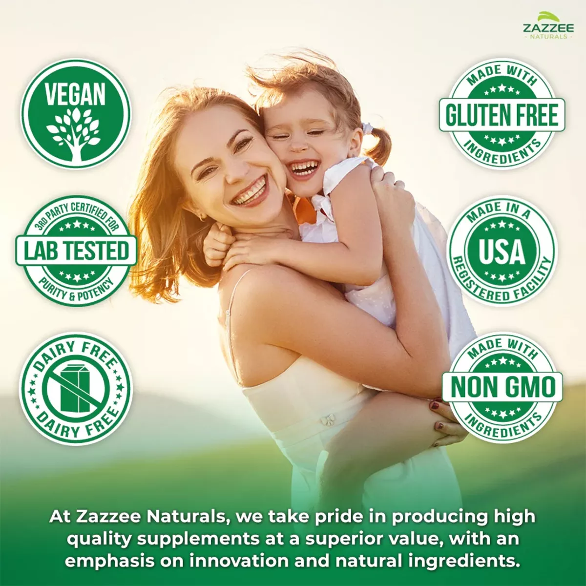 Foto 4 pulgar | Zazzee Myo-inositol Suplemento Fertilidad Y Equilirio Hormonal Para Mujer 120 Cápsulas