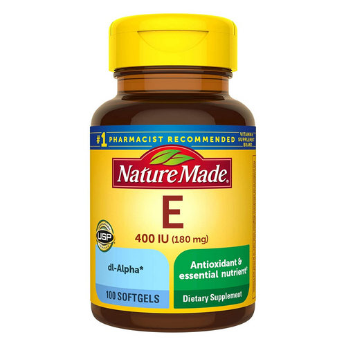 Foto 2 pulgar | Suplemento De Vitamina E Dl-alfa De Nature Made 100 Cápsulas Blandas X2 - Venta Internacional.