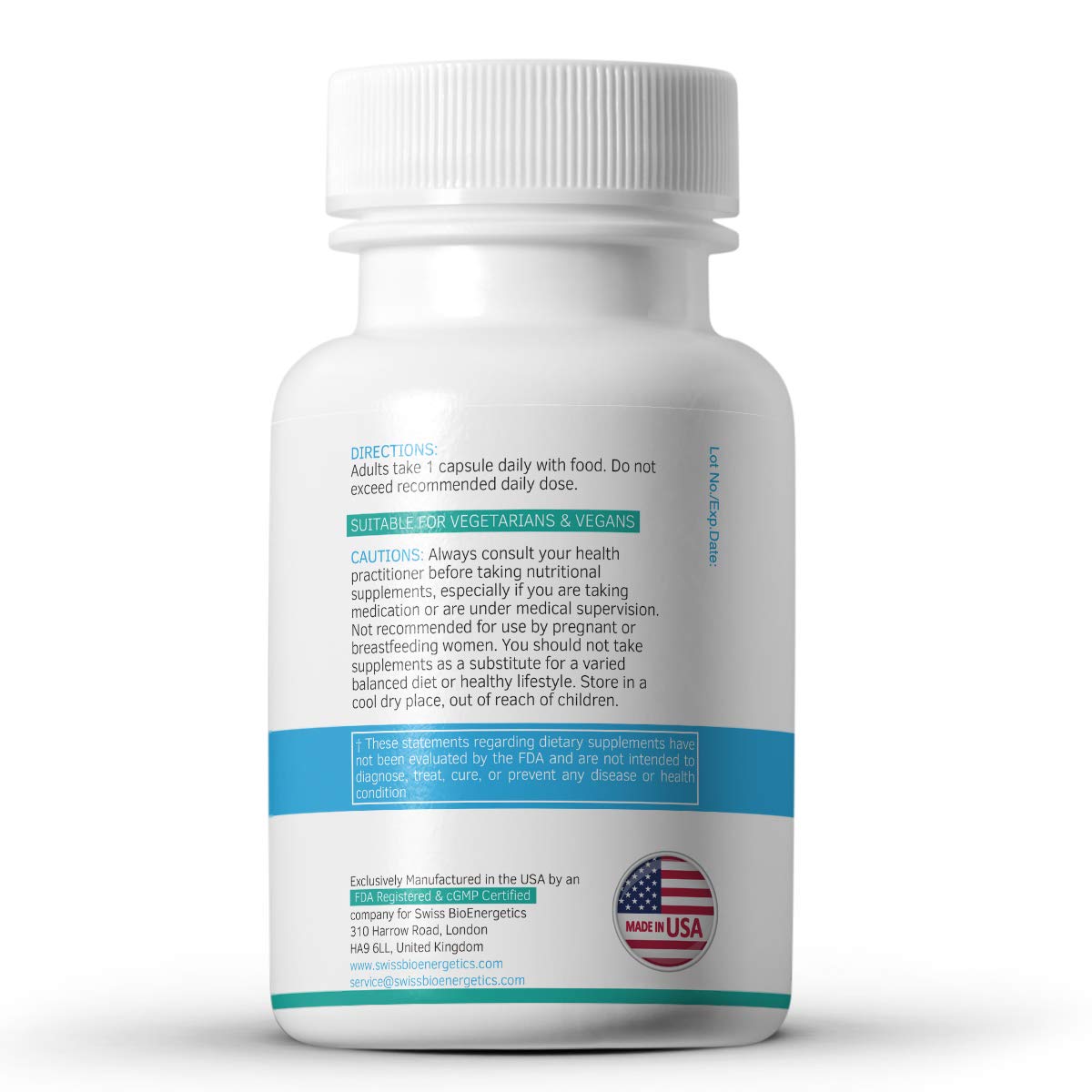 Foto 4 pulgar | Suplemento De Coenzima Q10 (coenzima Q10, Coenzima Q10, 300 Mg, 60 Mg), De Swiss Bioenergetics  - Venta Internacional.