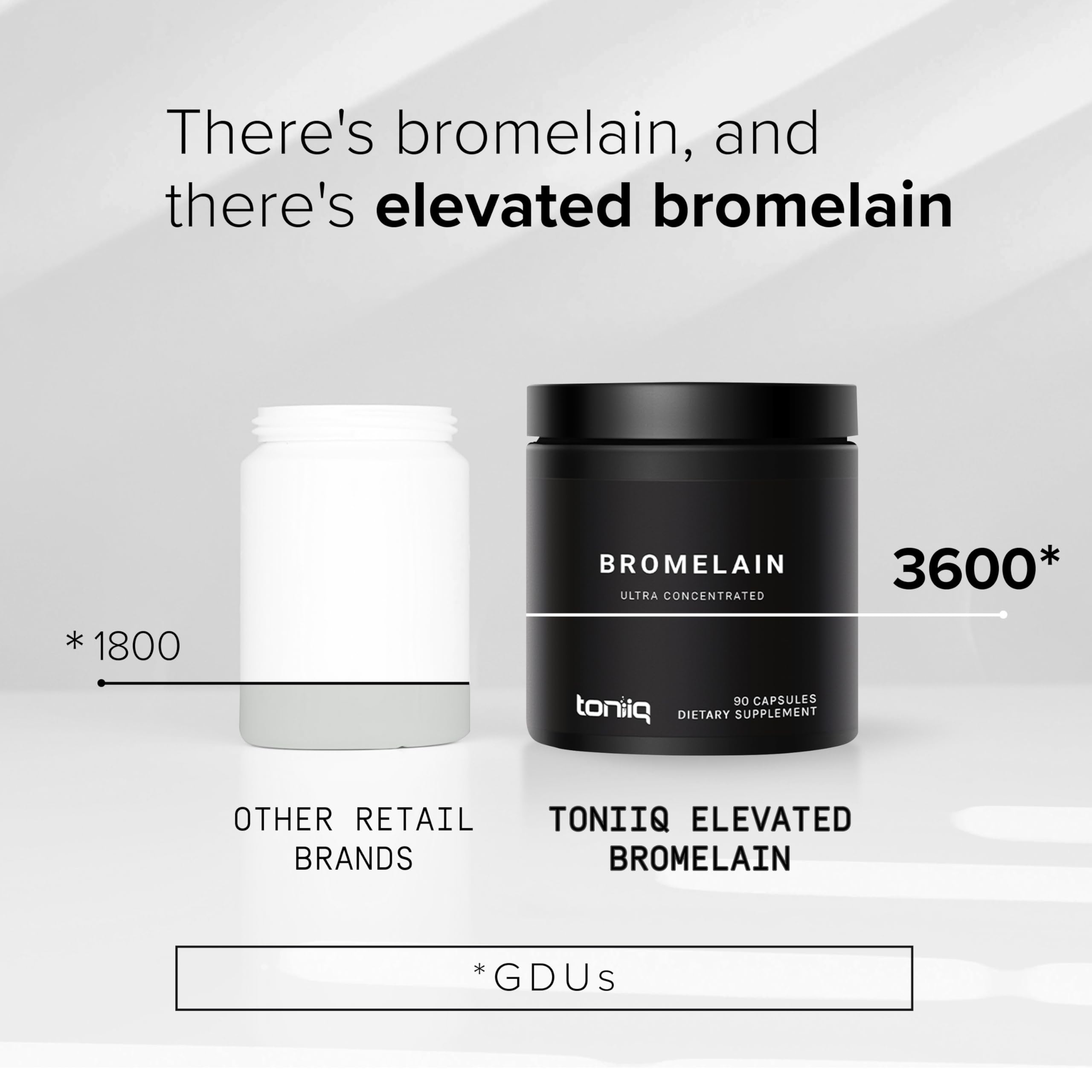 Foto 5 pulgar | Suplemento De Bromelina Toniiq Ultra High Strength 1000 Mg - Venta Internacional.