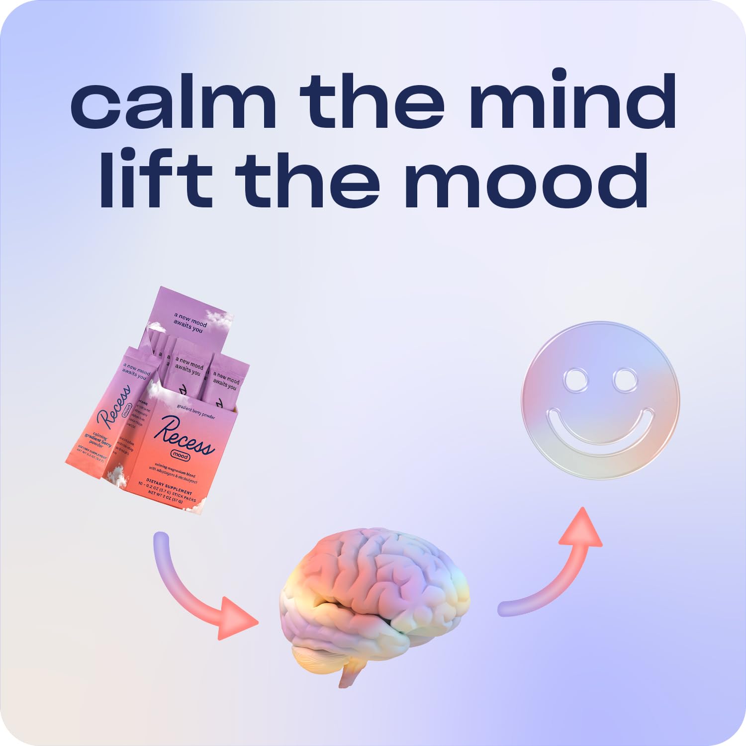 Foto 7 pulgar | Suplemento Drink Recess Mood Powder Con L-treonato De Magnesio - Venta Internacional.