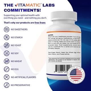 Foto 6 | Suplemento De Calcio Vitamático De 1200 Mg Con D3, K2 Y B12 365 Tabletas - Venta Internacional.