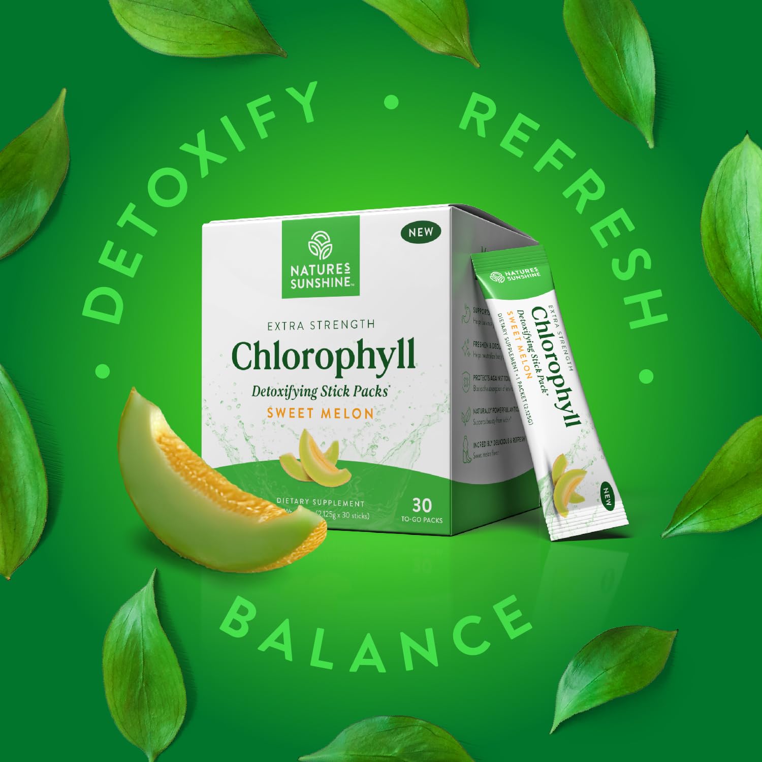 Foto 6 | Paquetes De Clorofila En Barra Nature's Sunshine Supercharge Detox - Venta Internacional.